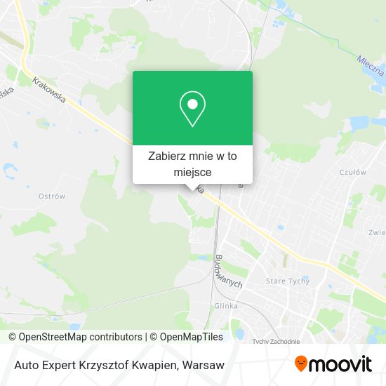 Mapa Auto Expert Krzysztof Kwapien