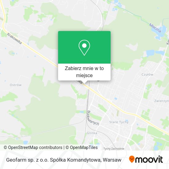 Mapa Geofarm sp. z o.o. Spółka Komandytowa