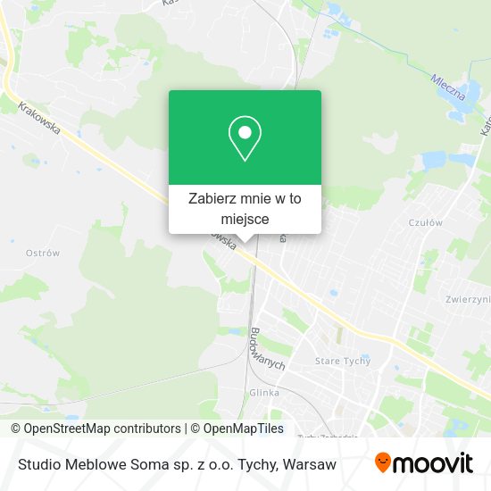 Mapa Studio Meblowe Soma sp. z o.o. Tychy