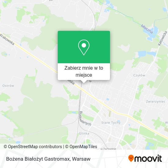 Mapa Bożena Białożyt Gastromax