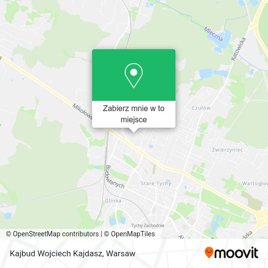 Mapa Kajbud Wojciech Kajdasz