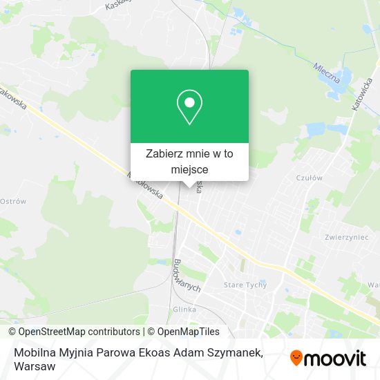 Mapa Mobilna Myjnia Parowa Ekoas Adam Szymanek