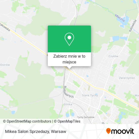 Mapa Mikea Salon Sprzedazy