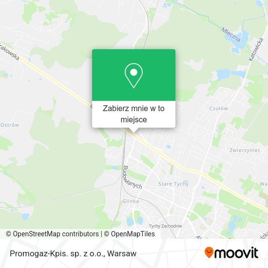 Mapa Promogaz-Kpis. sp. z o.o.