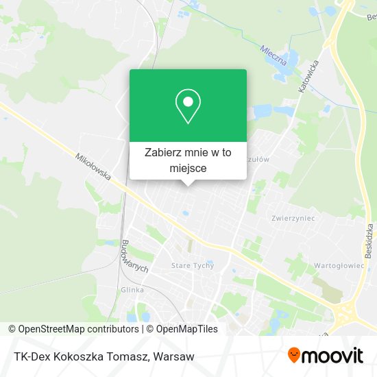 Mapa TK-Dex Kokoszka Tomasz