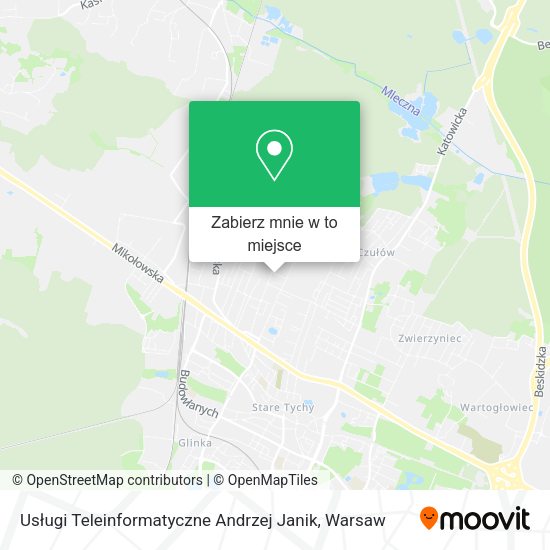 Mapa Usługi Teleinformatyczne Andrzej Janik