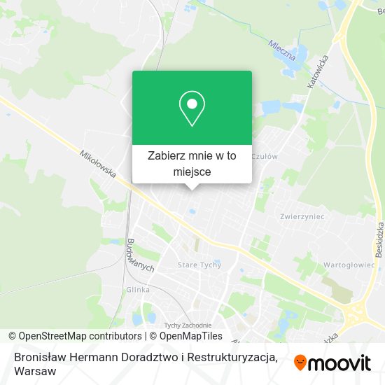 Mapa Bronisław Hermann Doradztwo i Restrukturyzacja