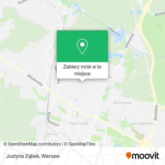 Mapa Justyna Ząbek