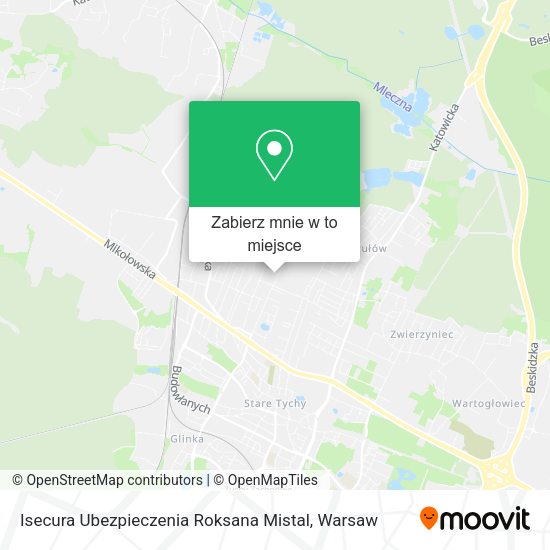 Mapa Isecura Ubezpieczenia Roksana Mistal