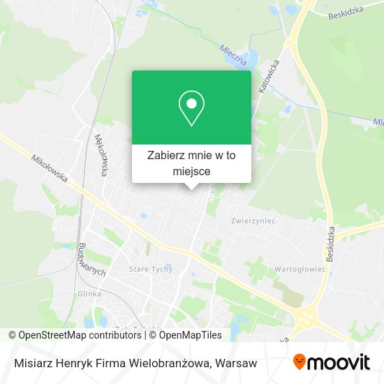 Mapa Misiarz Henryk Firma Wielobranżowa