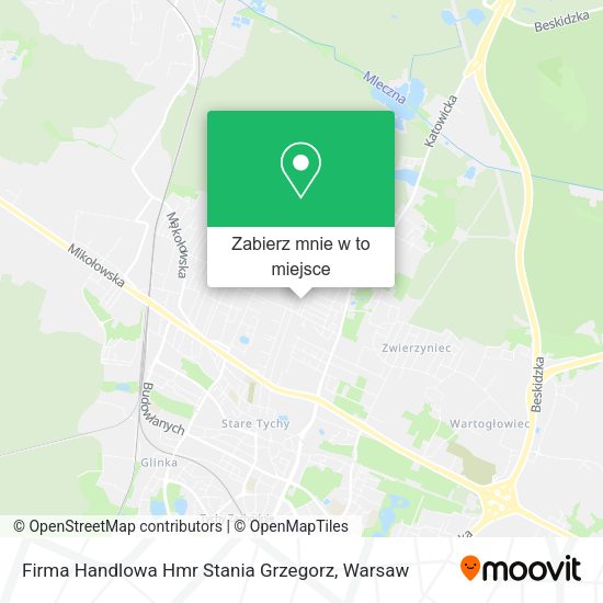 Mapa Firma Handlowa Hmr Stania Grzegorz