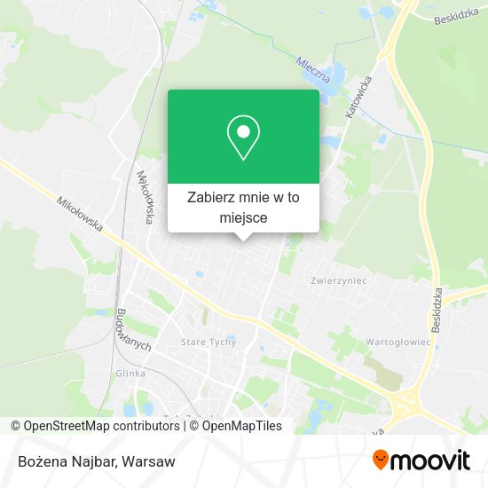 Mapa Bożena Najbar