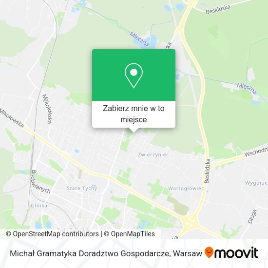 Mapa Michał Gramatyka Doradztwo Gospodarcze