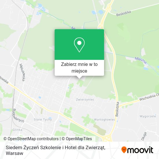 Mapa Siedem Życzeń Szkolenie i Hotel dla Zwierząt