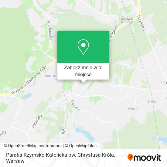 Mapa Parafia Rzymsko-Katolicka pw. Chrystusa Króla