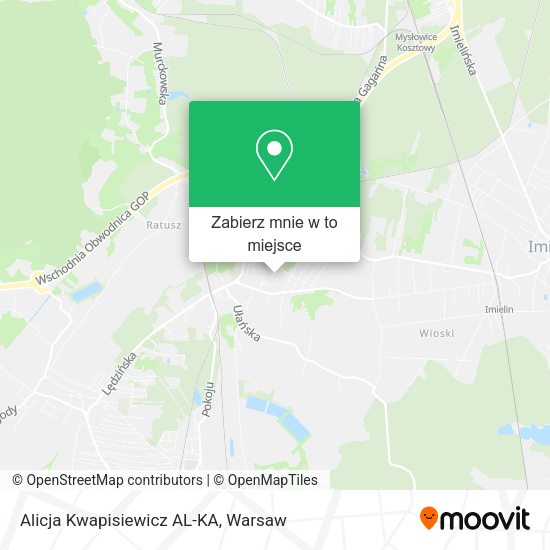 Mapa Alicja Kwapisiewicz AL-KA