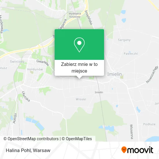 Mapa Halina Pohl