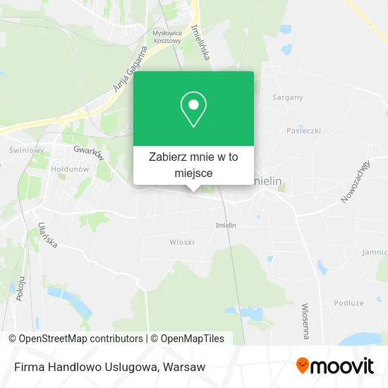 Mapa Firma Handlowo Uslugowa
