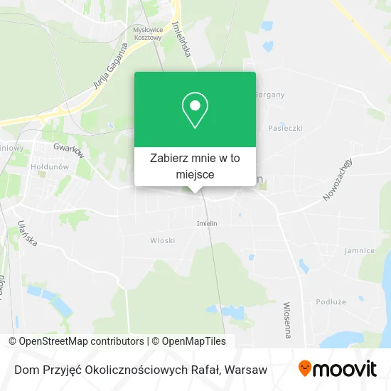Mapa Dom Przyjęć Okolicznościowych Rafał
