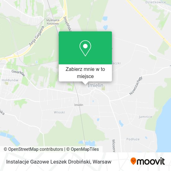 Mapa Instalacje Gazowe Leszek Drobiński