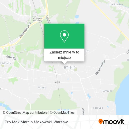 Mapa Pro-Mak Marcin Makowski