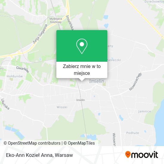 Mapa Eko-Ann Kozieł Anna