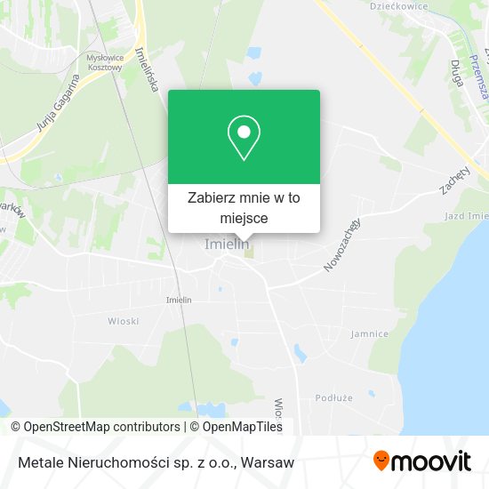 Mapa Metale Nieruchomości sp. z o.o.