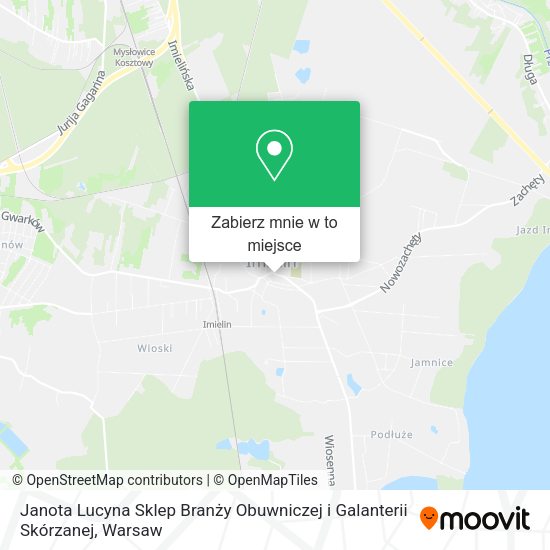 Mapa Janota Lucyna Sklep Branży Obuwniczej i Galanterii Skórzanej