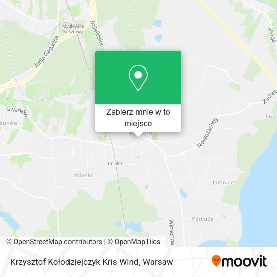 Mapa Krzysztof Kołodziejczyk Kris-Wind