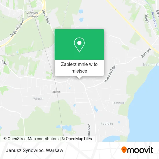 Mapa Janusz Synowiec