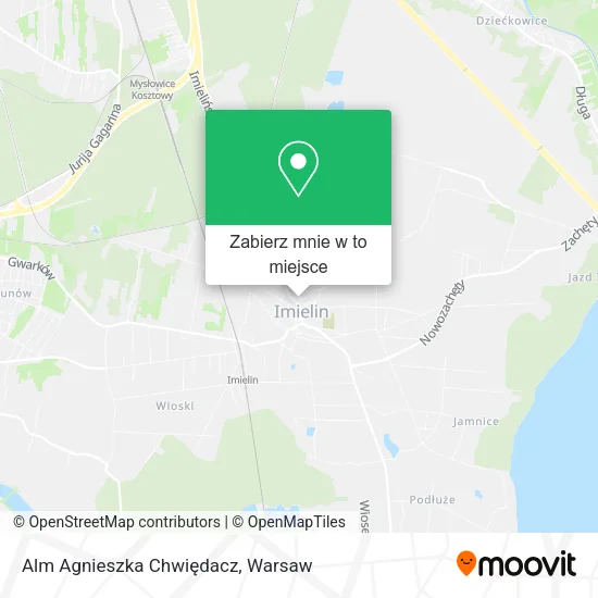Mapa Alm Agnieszka Chwiędacz