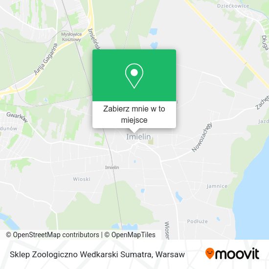 Mapa Sklep Zoologiczno Wedkarski Sumatra