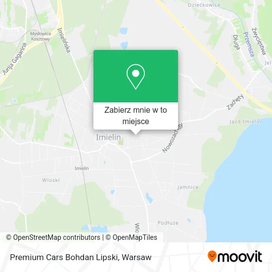 Mapa Premium Cars Bohdan Lipski