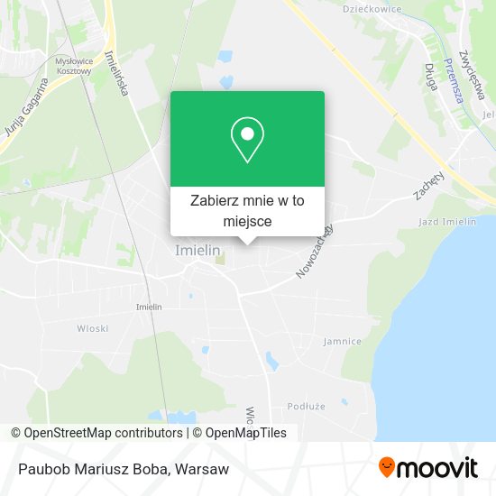 Mapa Paubob Mariusz Boba