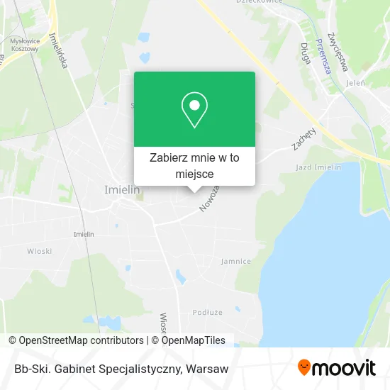 Mapa Bb-Ski. Gabinet Specjalistyczny