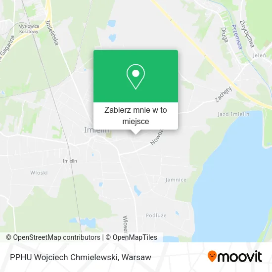 Mapa PPHU Wojciech Chmielewski