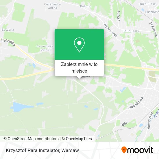 Mapa Krzysztof Para Instalator