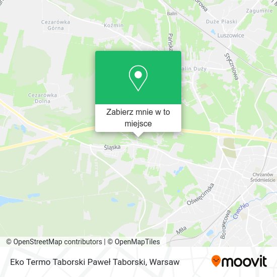 Mapa Eko Termo Taborski Paweł Taborski