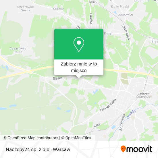 Mapa Naczepy24 sp. z o.o.