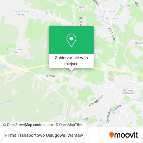 Mapa Firma Transportowo Uslugowa