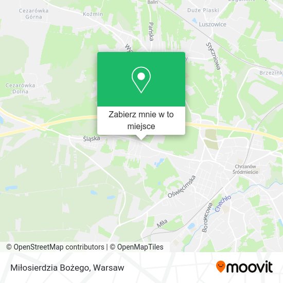 Mapa Miłosierdzia Bożego