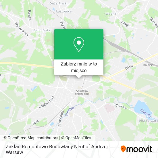 Mapa Zakład Remontowo Budowlany Neuhof Andrzej