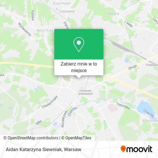 Mapa Aidan Katarzyna Siewniak