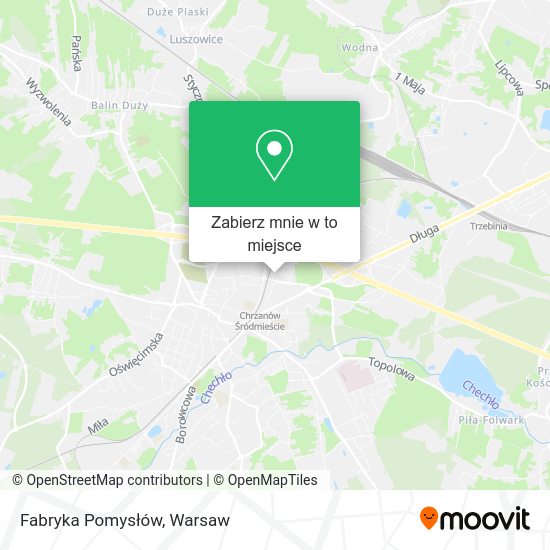 Mapa Fabryka Pomysłów