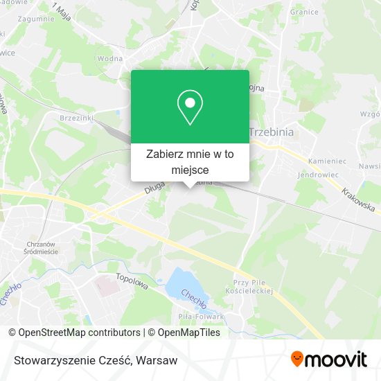 Mapa Stowarzyszenie Cześć