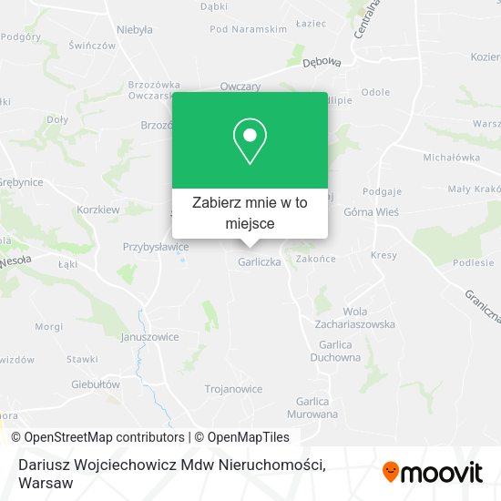 Mapa Dariusz Wojciechowicz Mdw Nieruchomości