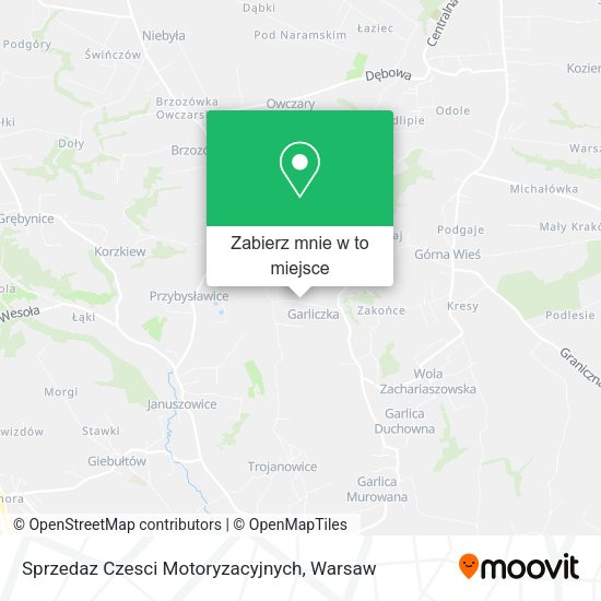 Mapa Sprzedaz Czesci Motoryzacyjnych