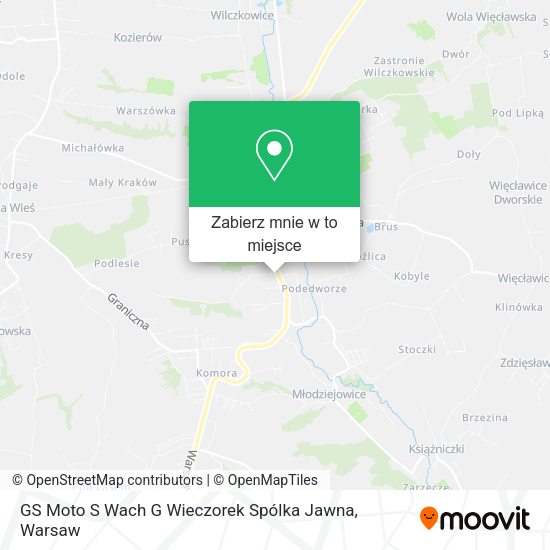 Mapa GS Moto S Wach G Wieczorek Spólka Jawna