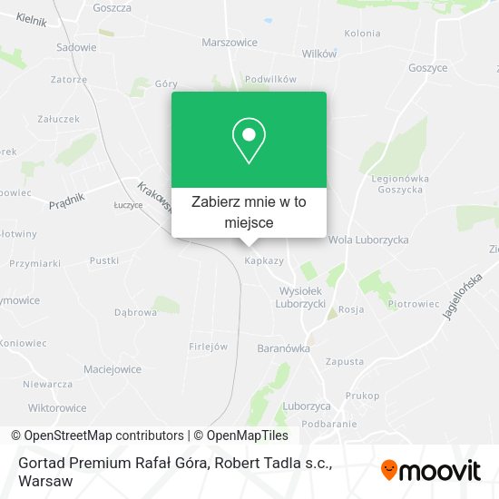 Mapa Gortad Premium Rafał Góra, Robert Tadla s.c.