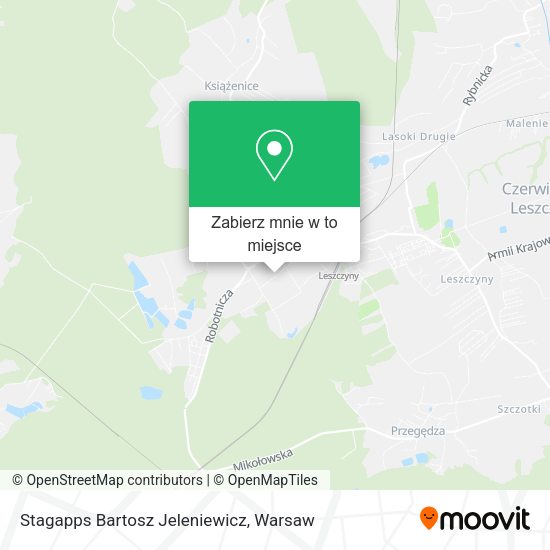 Mapa Stagapps Bartosz Jeleniewicz